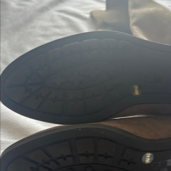 Vince Camuto Tan Over the Knee Boots with Suede Finish - Picture 15 of 16